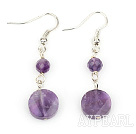 natural amethyst earrings