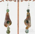 Boucles d'oreilles en agate