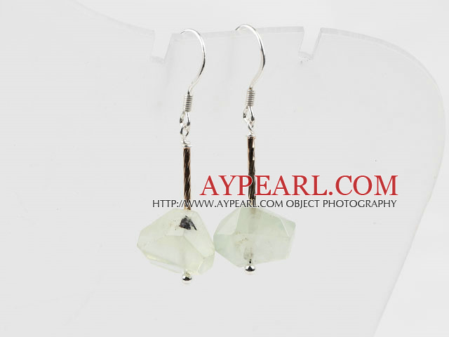 Simple Design Irregular Shape Grape Stone Earrings