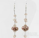 Nouveau design coloré Boucles Charm Glaze