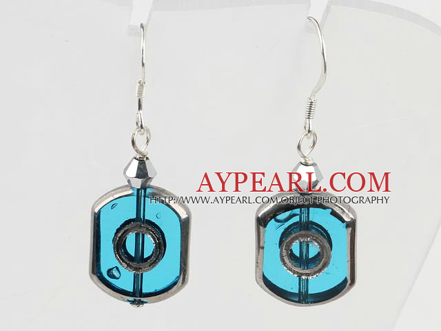 Boucles d'oreilles en verre de cristal