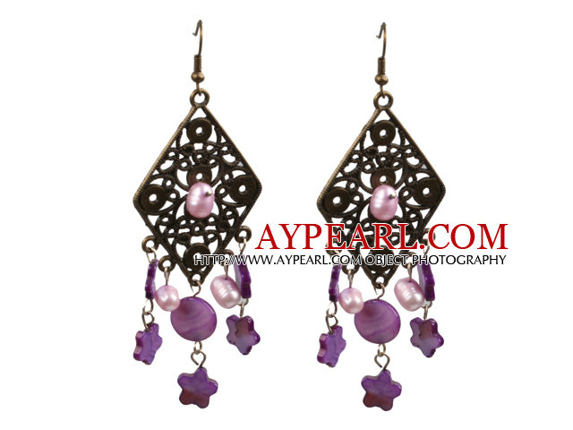 18mm Rhombus Shape Black Austrian Crystal Earrings