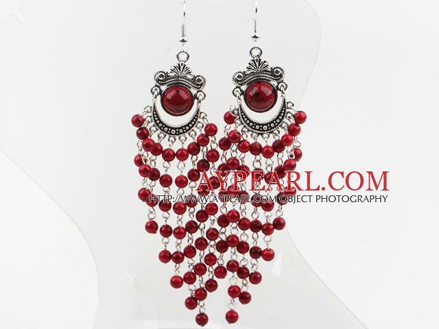 Nouveaux Boucles d'oreilles design Tassel Alaqueca