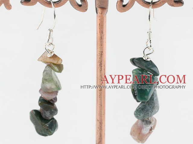 Boucles d'oreilles en agate en Inde