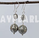 Boucles d'oreilles argent tibet