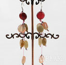 couleur jade boucles d'oreilles-3