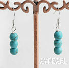 Boucles d'oreilles turquoise