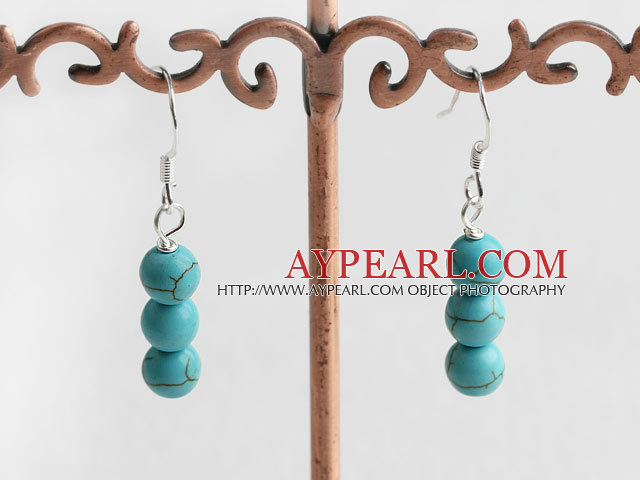 Boucles d'oreilles turquoise