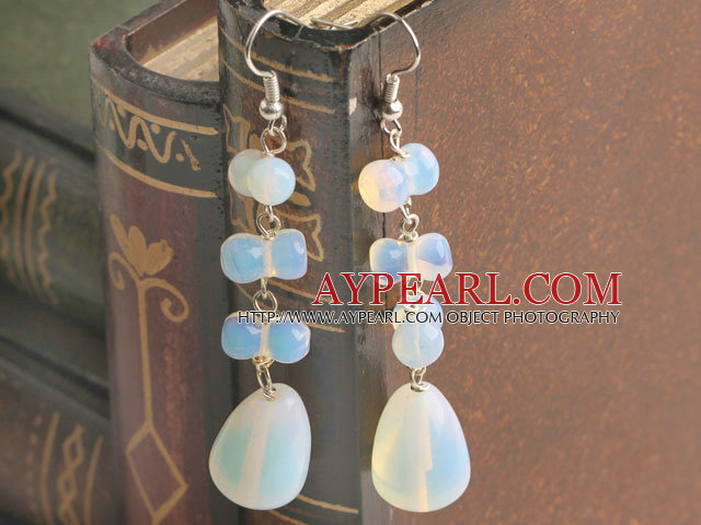 opal σκουλαρίκια