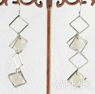 Boucles d'oreilles jade serpentine