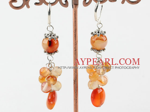 Boucles d'oreilles agate