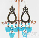 Boucles d'oreilles turquoise