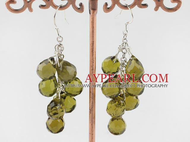 Boucles d'oreilles en cristal