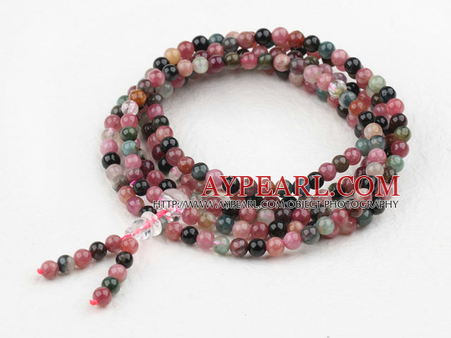 Natural Tourmaline Beads Prayer Bracelet( Rosary Bracelet )