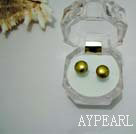 gold pearl stud