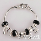 7.9 inches fantasy black charm bracelet
