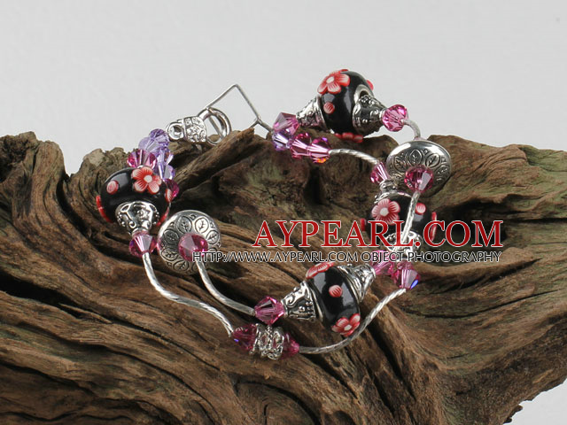 7.9 inches fantasy austrian crystal charm bracelet