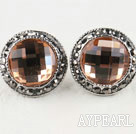 lovely manmade gem earrings 