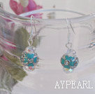 shinning crystal charm earrings