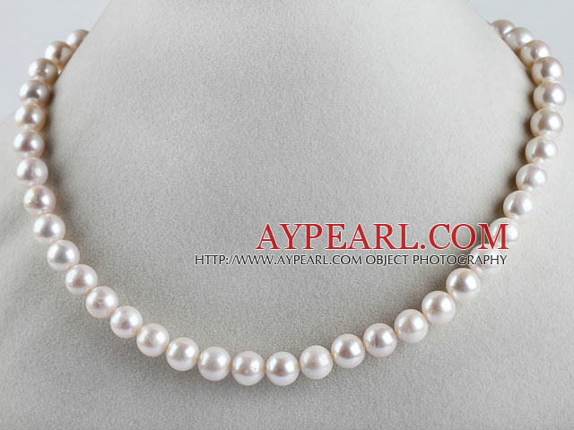 exquisite 15.7 inches 9-10mm natural white color pearl necklace изысканный 15,7 дюймов 9-10мм естественный цвет белый жемчужное ожерелье