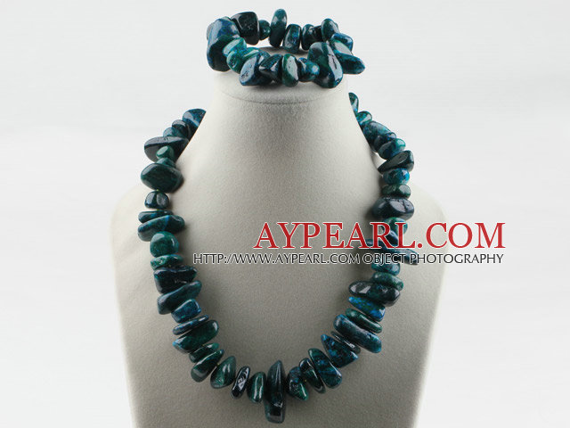 Big style phoenix stone set(necklace and matched bracelet)