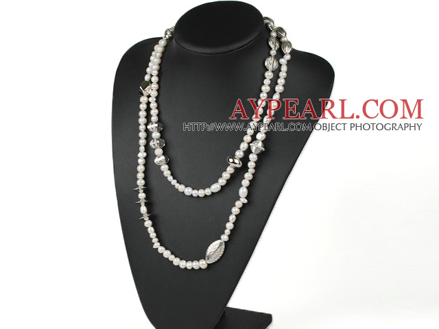 collier de perles baroques