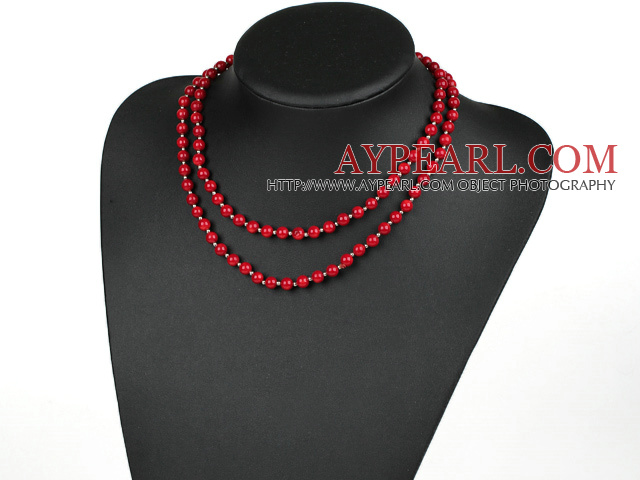 fashion lange style korall neckalce