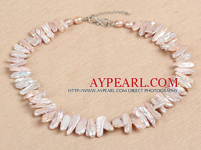 μοντέρνα pealr και μαύρο agate κολιέ