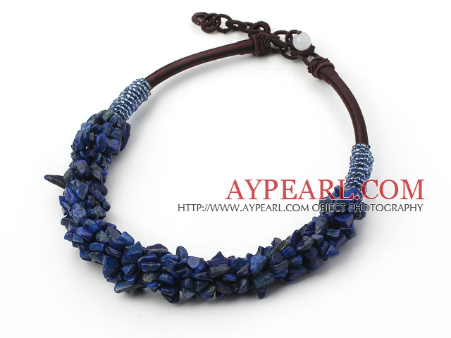 mote 6 * 8mm laips beaded halskjede