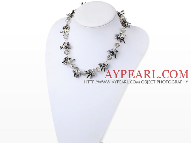 collier en cristal de perle