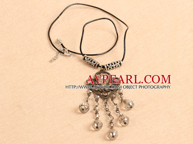51,2 cm de long collier en pierre de style de couleur multi