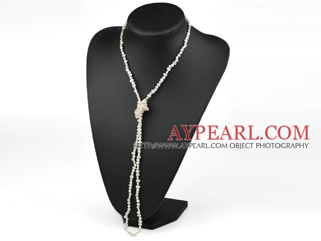 μαργαριτάρι μακρά style necklace στυλ κολιέ