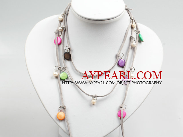 chunky style crazy agat halsband med månsken lås