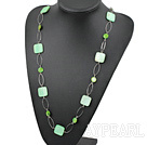 rly green shell necklace jewerly collier de coquillages verts