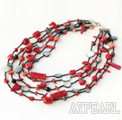 μαύρο lip shell necklace with slide clasp χείλος κολιέ κέλυφος με κούμπωμα διαφανειών