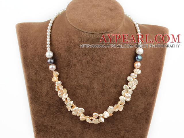 17.5 inches renewable pearl necklace with lobster clasp