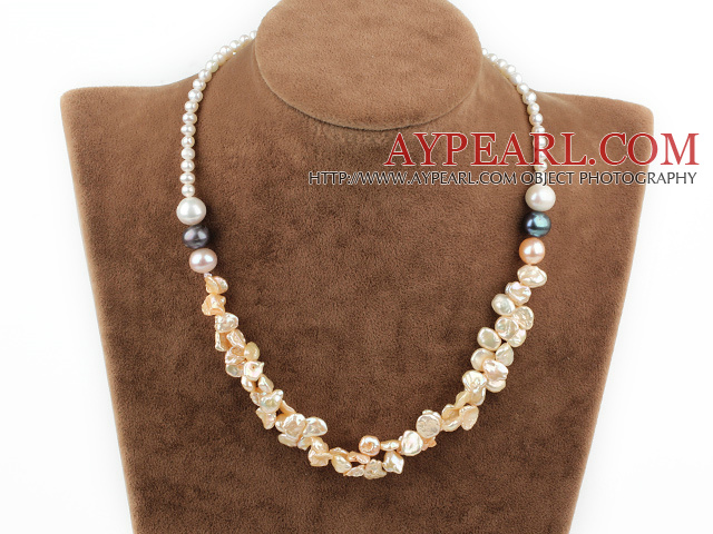 rlenkette with lobster clasp mit Karabiner