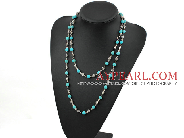 ise 8 mm de long style necklace Collier de style