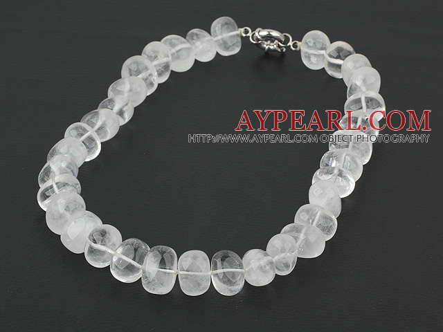 κολιέ κρύσταλλο with moonlight clasp με κούμπωμα σεληνόφως