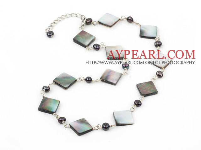 ecklace with extendable Shell Halskette mit ausziehbarem chain Kette