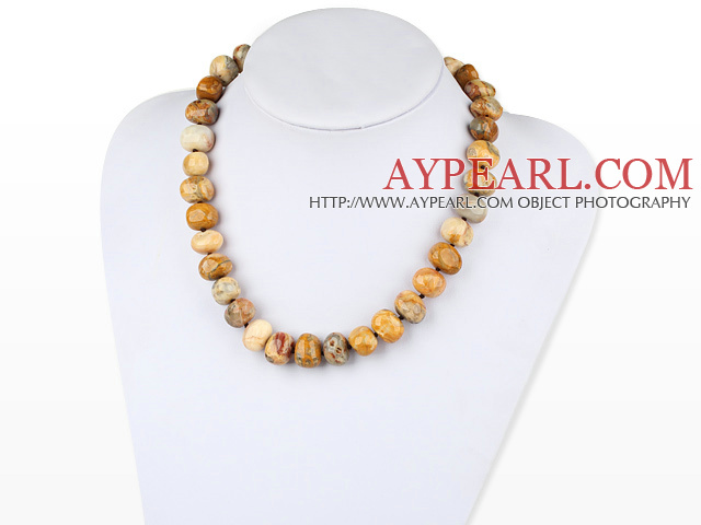 nt plat agate with toggle clasp agate avec fermoir