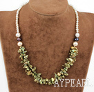 Wholesale 17 inches renewable pearl necklace with lobster clasp