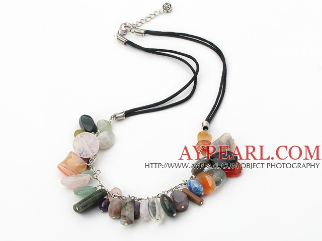 cklace with extendable sten halsband med utdragbara chain kedja