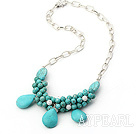 fashion turquoise necklace