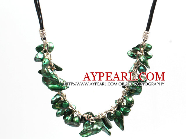 47.2 inches long style multi color shell disc necklace