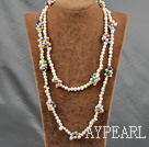 a multi logn style necklace logn stil colier