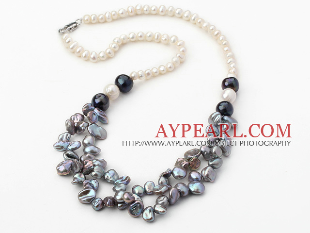 17.5 inches renewable pearl necklace with lobster clasp