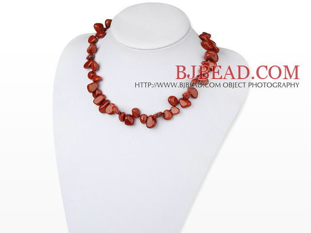 8-14mm Red Cloud pärla halsband