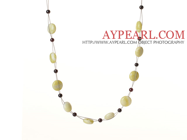 collier en pierre de citron Garnet