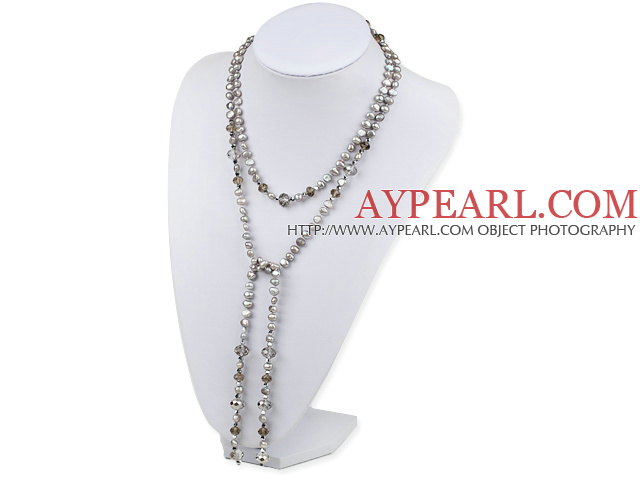 collier de perles en cristal tchèques